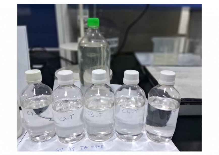 disposal of fire affected 14170 kgs of “light liquid paraffin IP” during Transit